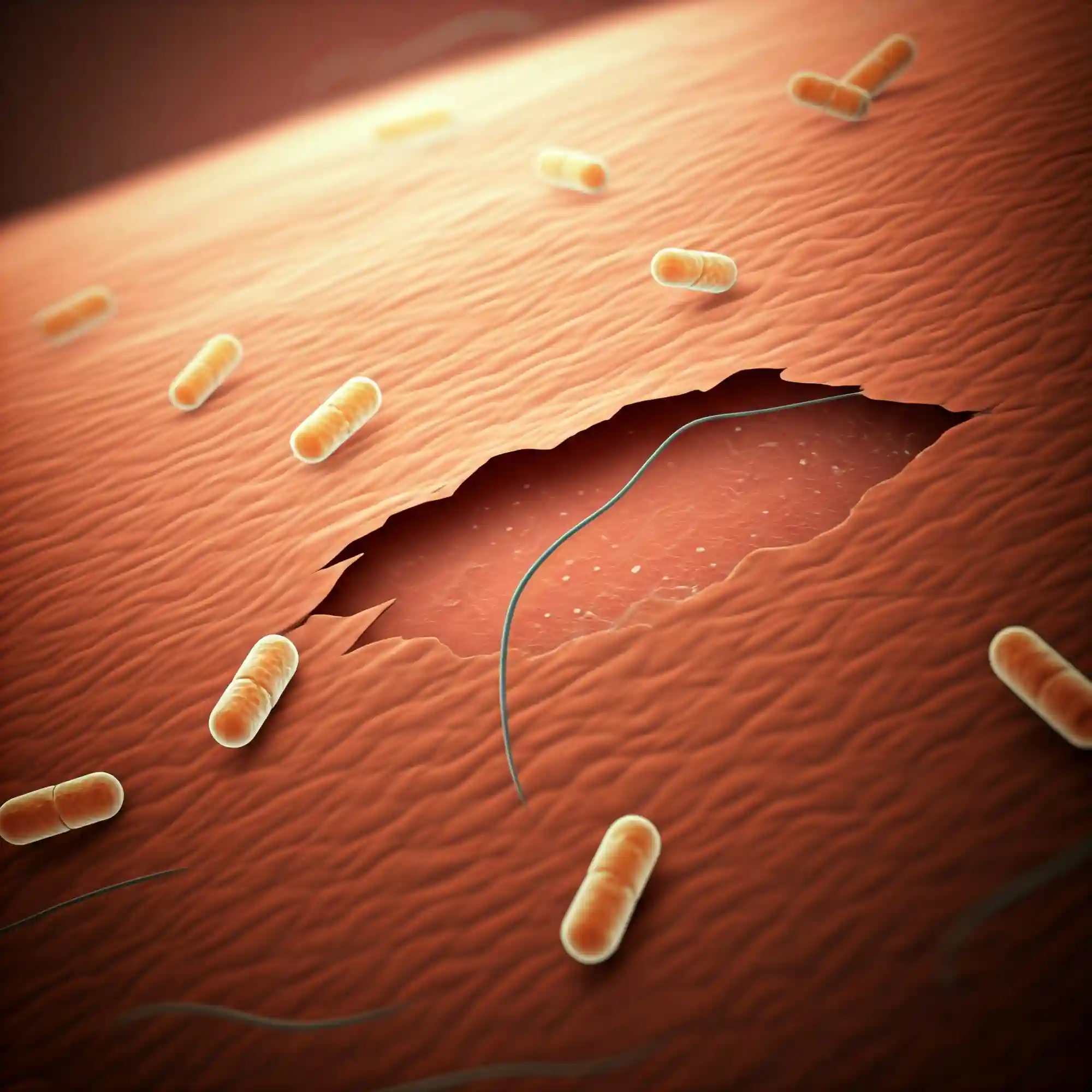 bacterial pustules