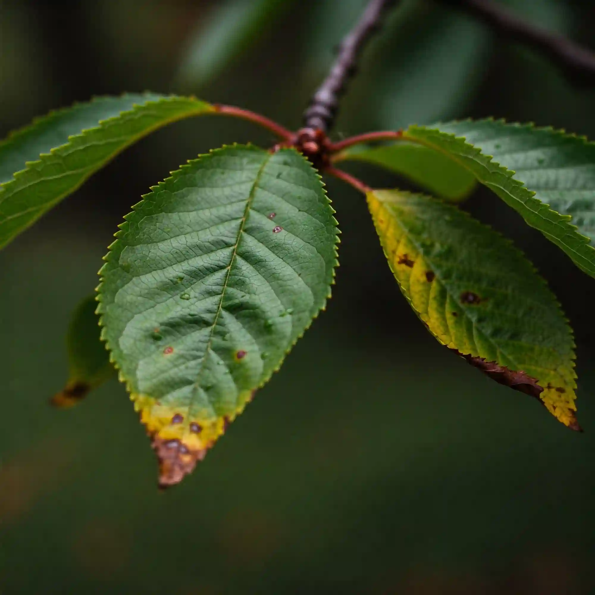 Cherry leaf roll virus