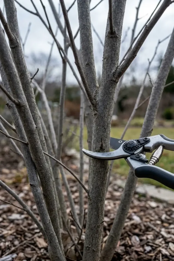 Severe Pruning for Maximum Fruiting Wood