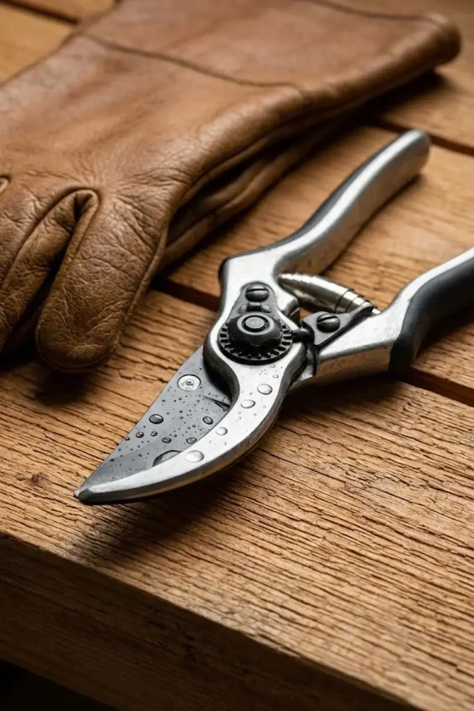 Essential Tools for Pruning Roses in Spring Without Damaging Stems