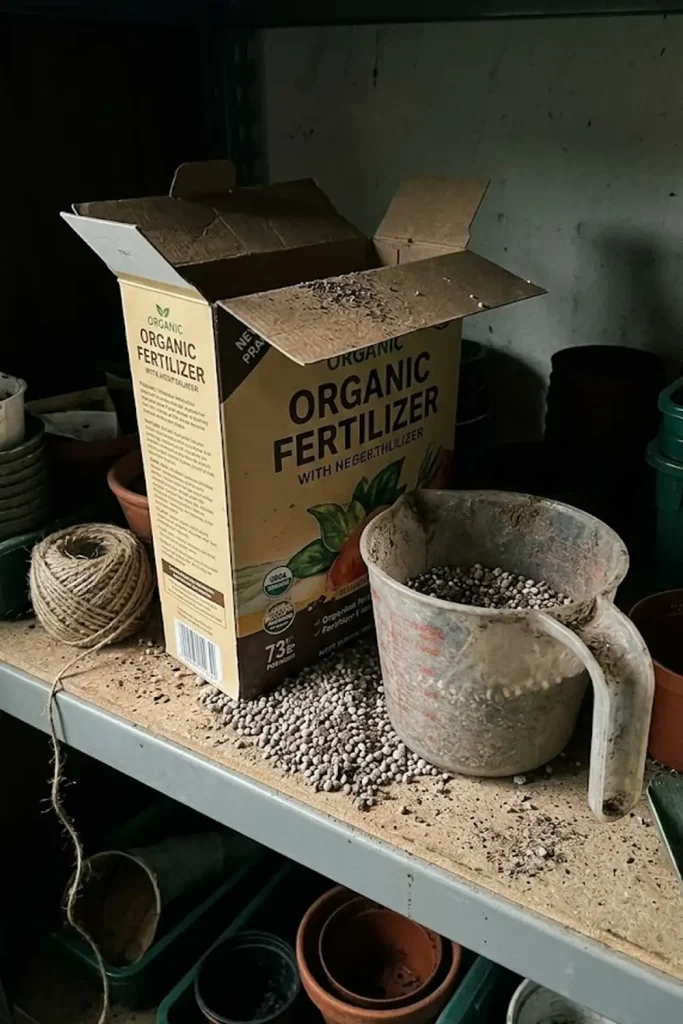 Organic Feeding for High Yields