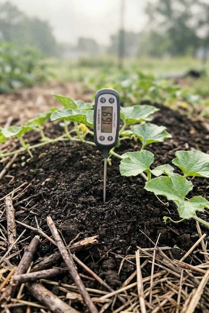 Monitor Soil Temperature Before Sowing Seeds