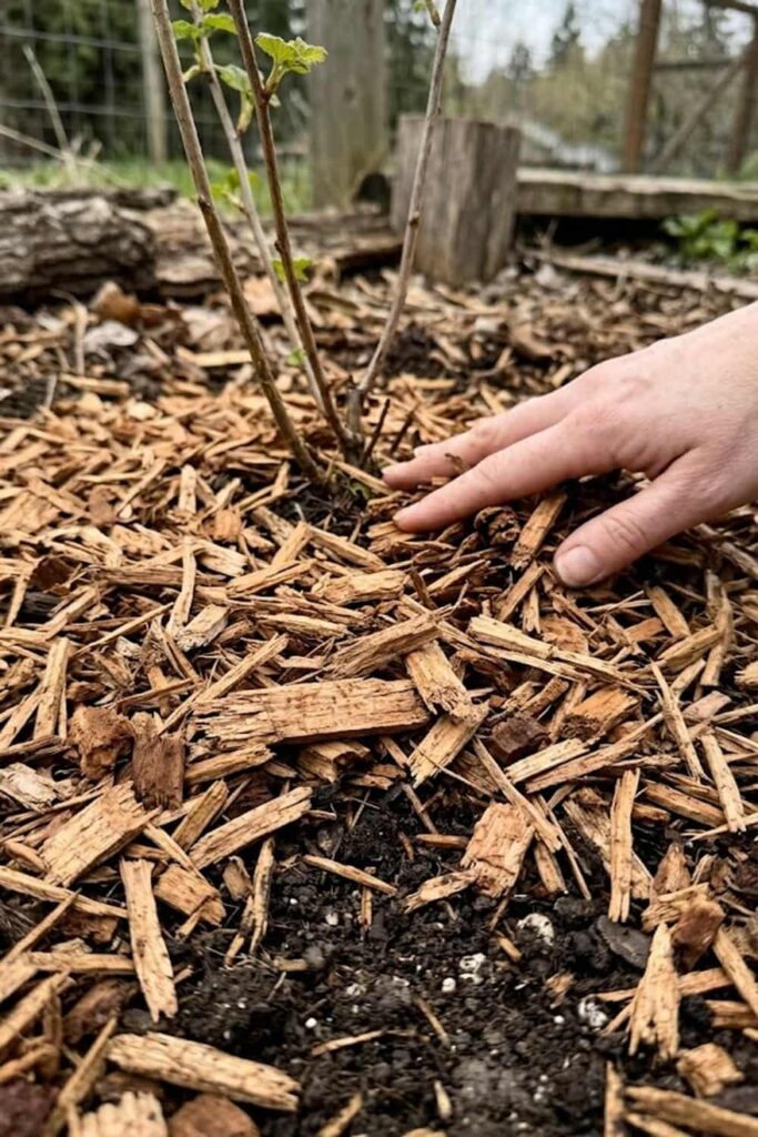 Use Mulching to Regulate Temperature and Moisture