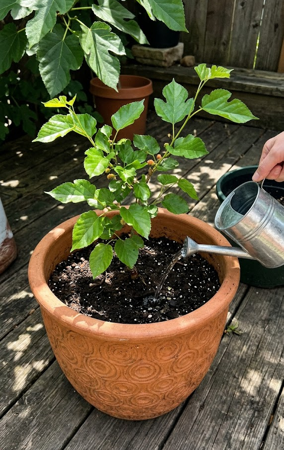 Repotting and Container Care for Dwarf Trees