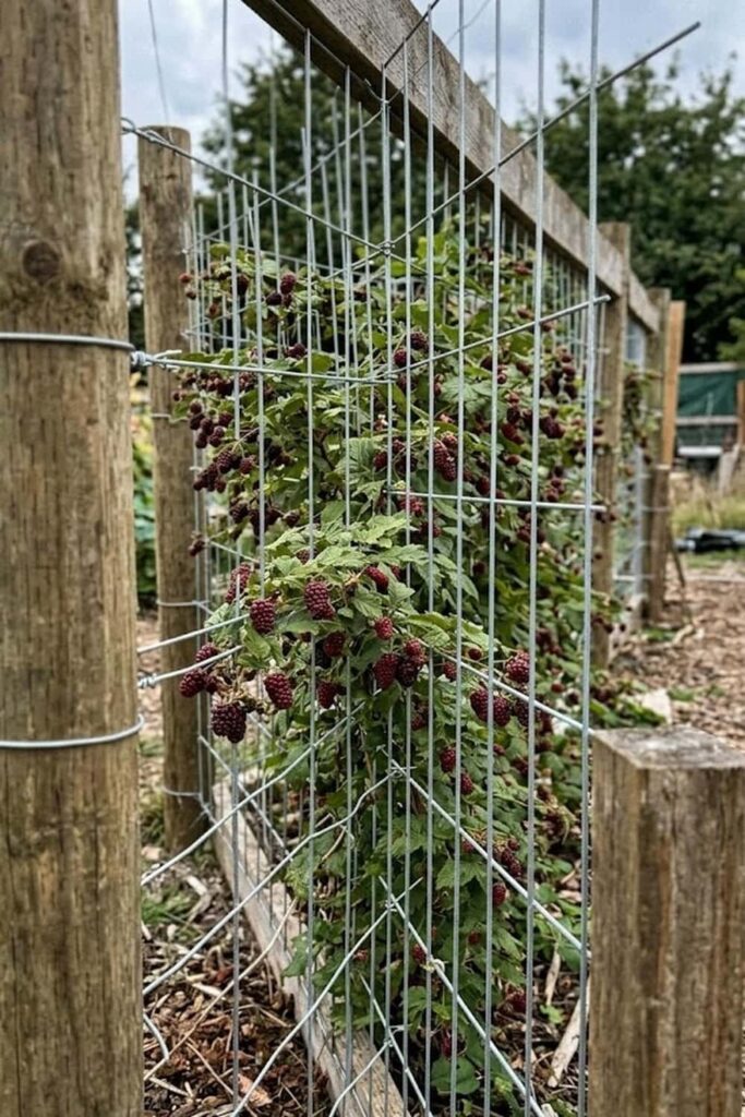 Installing a Sturdy Trellis Support