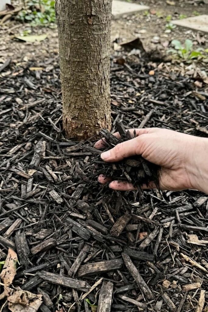 Use Mulching to Stabilize Root Temperature