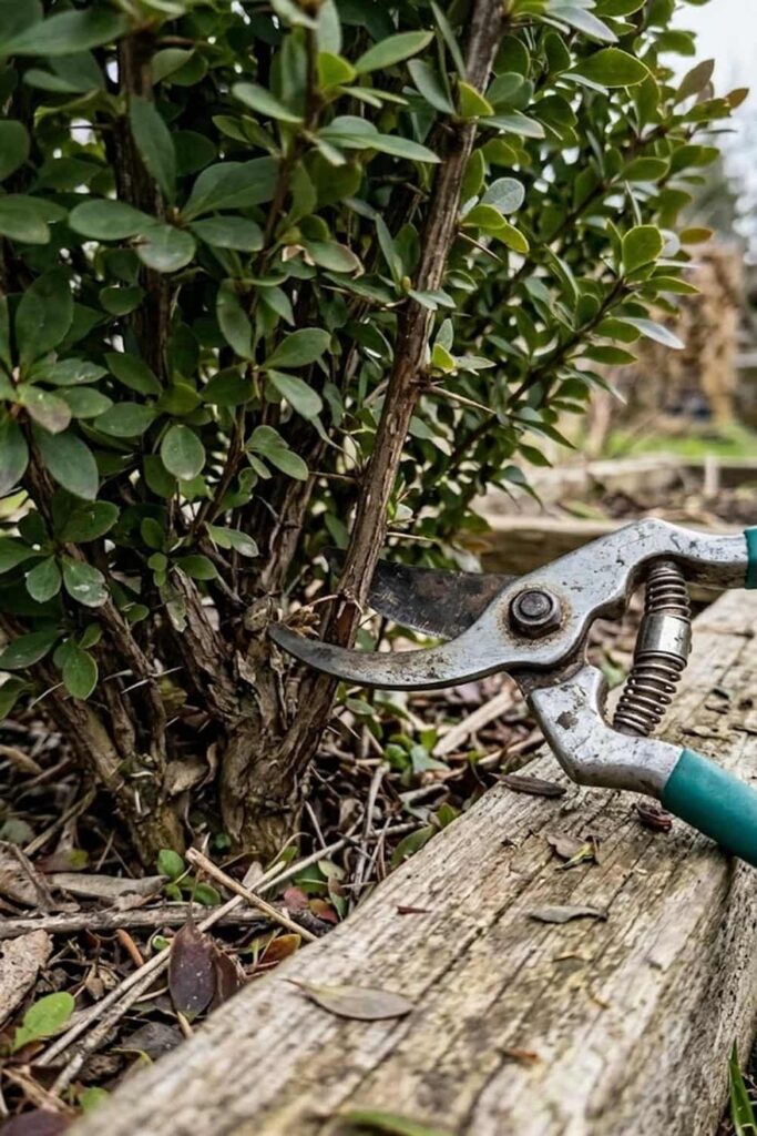 Pruning to Encourage Fruiting Wood