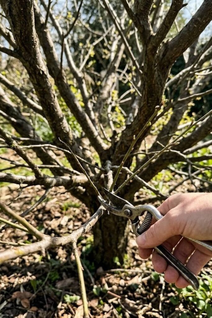 Training and Pruning for an Open Center Canopy