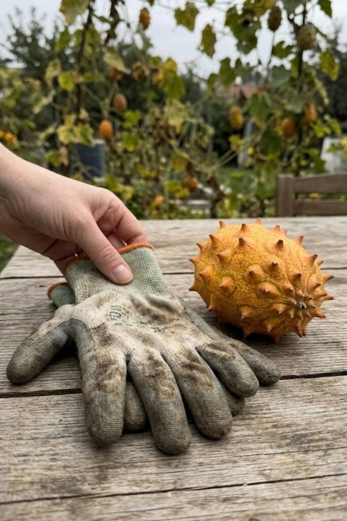 Use Protective Gloves to Handle Spiky Rinds