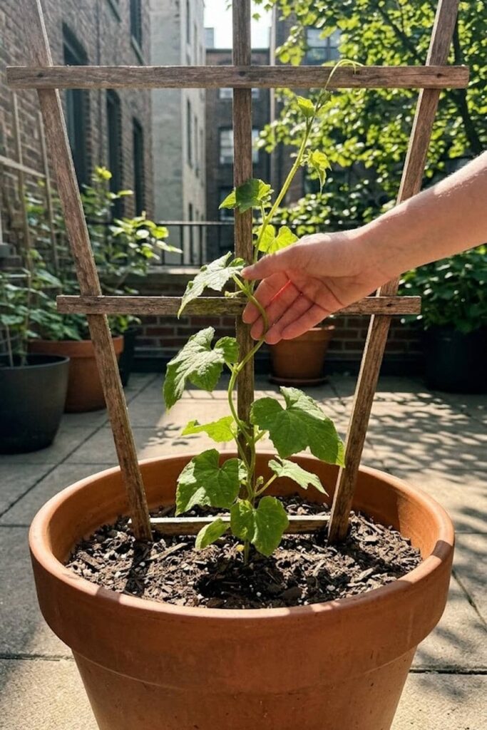 Grow Kiwano in Containers if Space is Limited