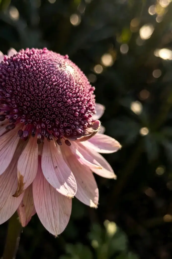 Anemone mum with raised cushion disk center