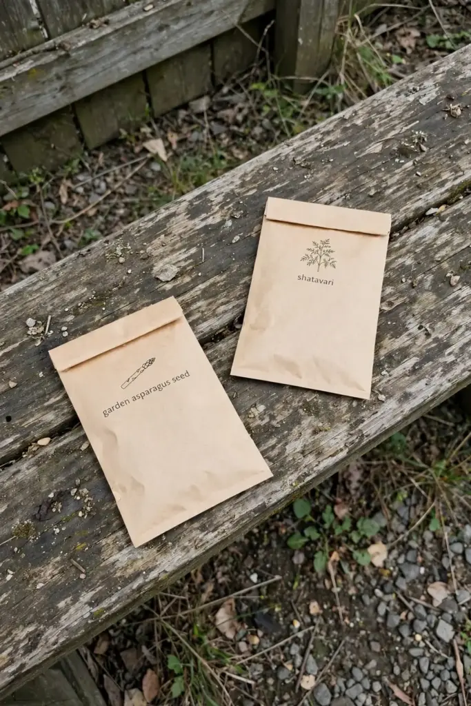 Two seed packets side by side showing why the Latin name check matters
