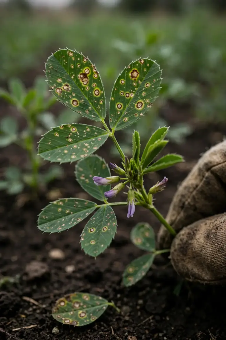 Leptosphaerulina Leaf Spot of Alfalfa: How to Spot It, Cut Early, and Protect Forage Quality Leptosphaerulina Leaf Spot of Alfalfa: How to Spot It, Cut Early, and Protect Forage Quality
