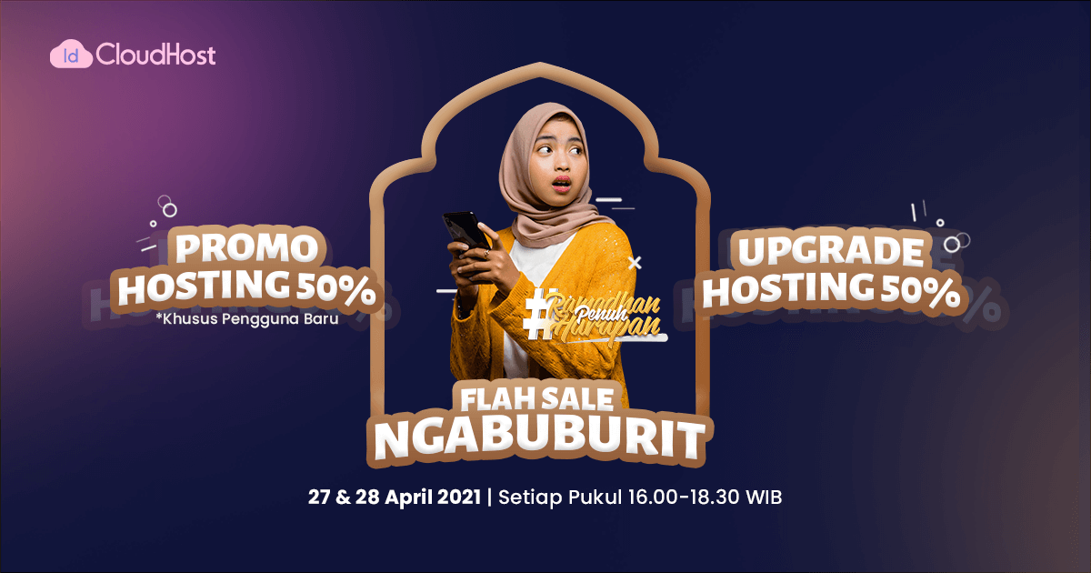 Flash Sale Hosting 50%