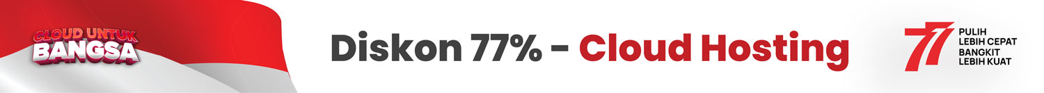 Promo Kemerdekaan - Diskon 77%