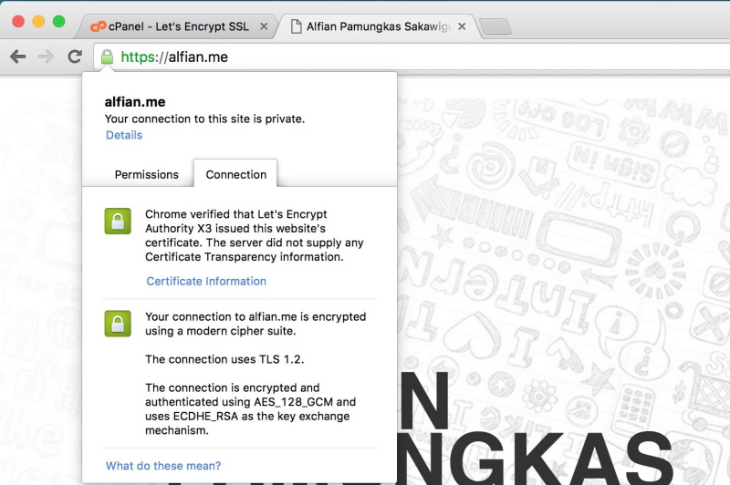 SSL Certificate Gratis di IDCloudHost 4