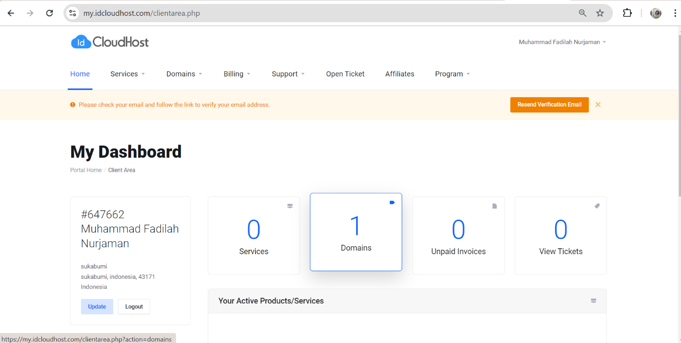 Cara Menghubungkan Domain ke Shopify