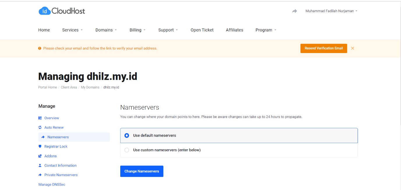 Cara Menghubungkan Domain ke Shopify