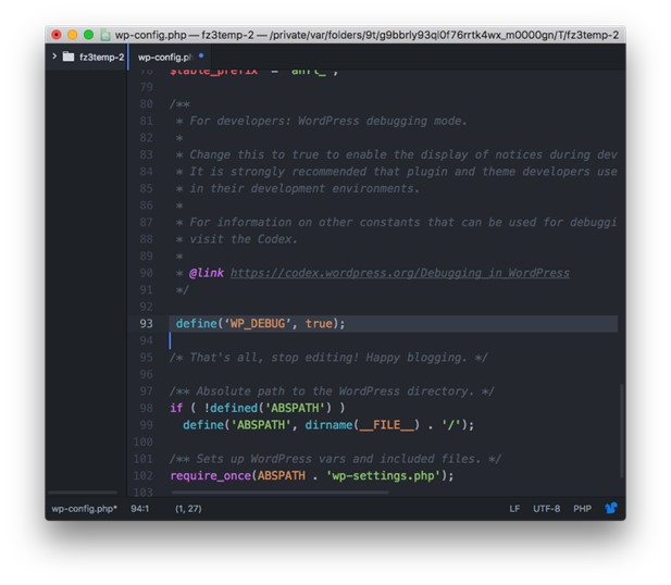 Debug