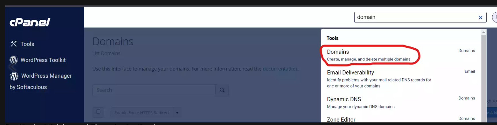 Membuat Subdomain di Theme Jupiter Cpanel 2