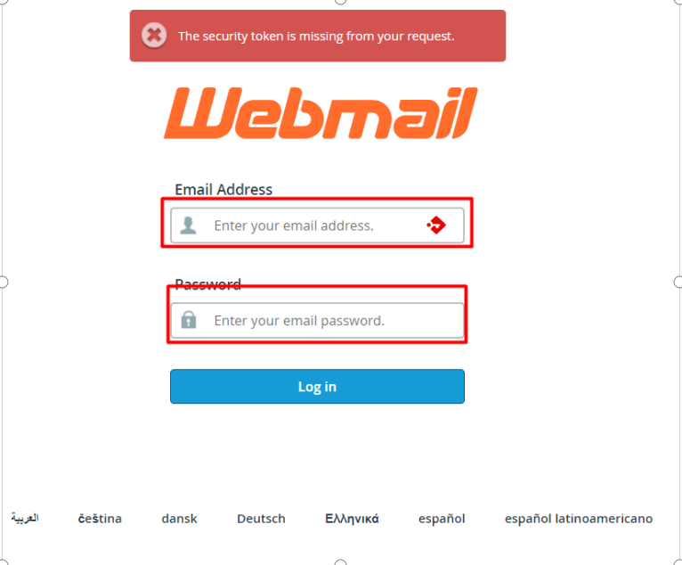 Masukkan email dan Password