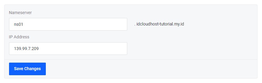 Custom nameserver untuk reseller hosting cPanel