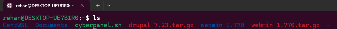 Perintah Linux ls