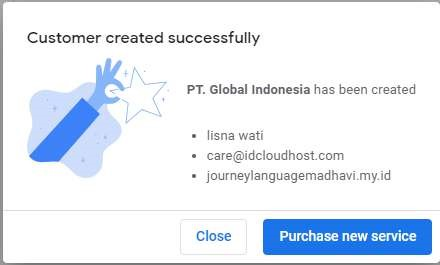 Purchase new Services