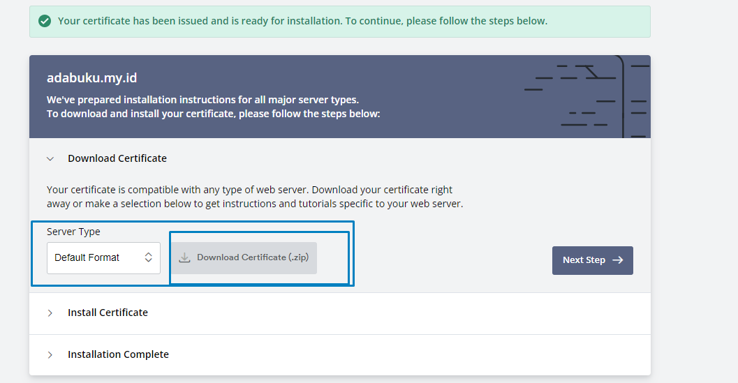 Menambahkan sertifikat SSL Gratis (Zero SSL) di Hosting wordpress