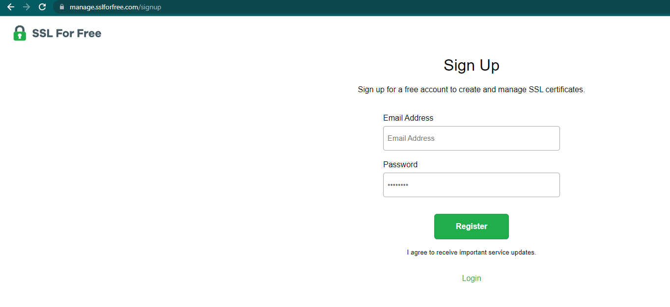 login