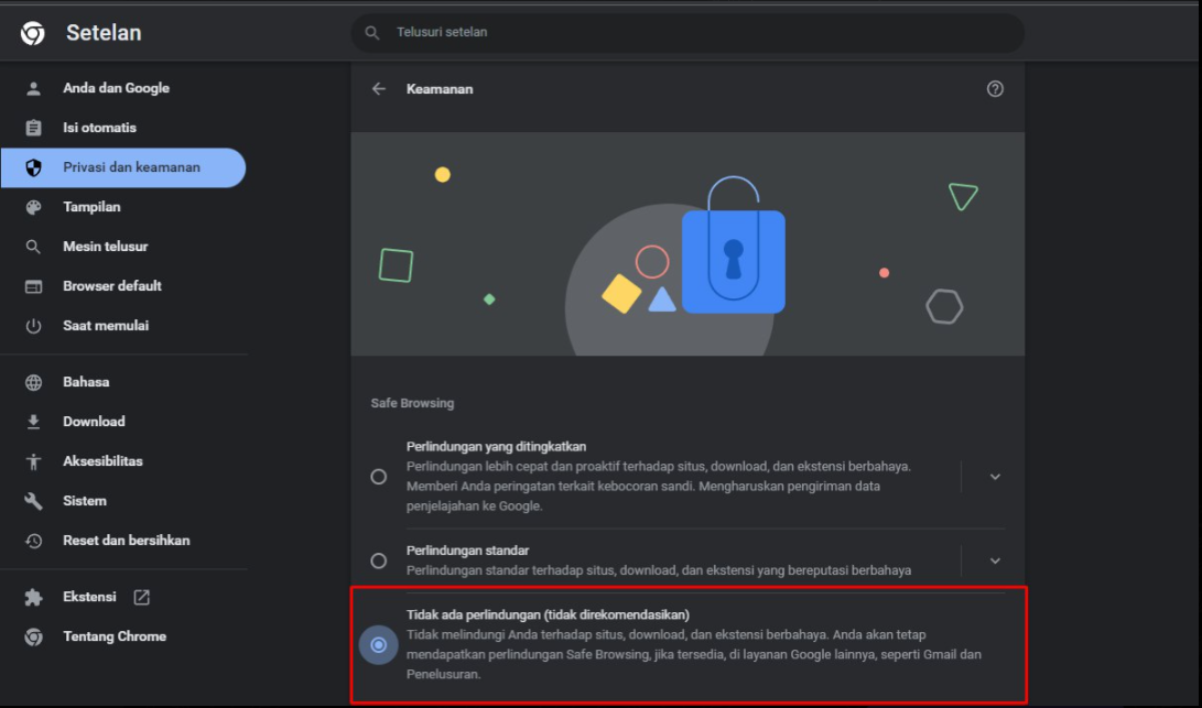 Cara Mengatasi Situs yang Mengalami Dangerous Site