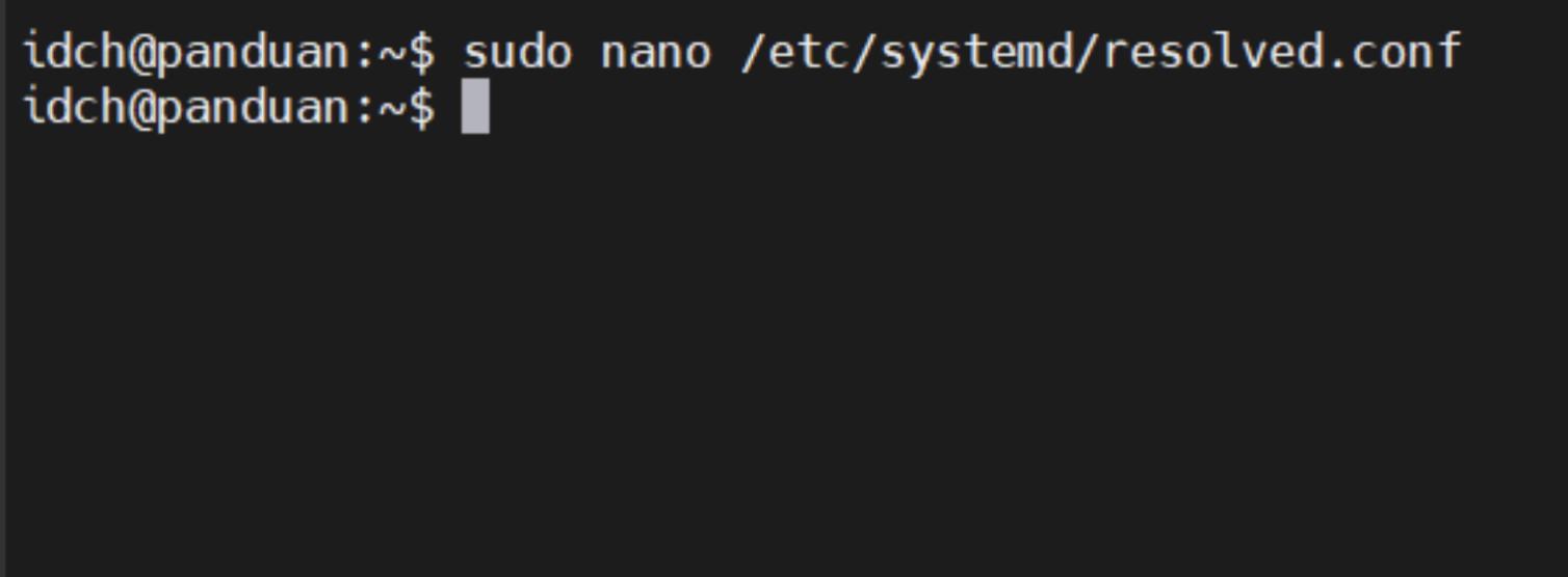 mengubah dns resolver pada ubuntu