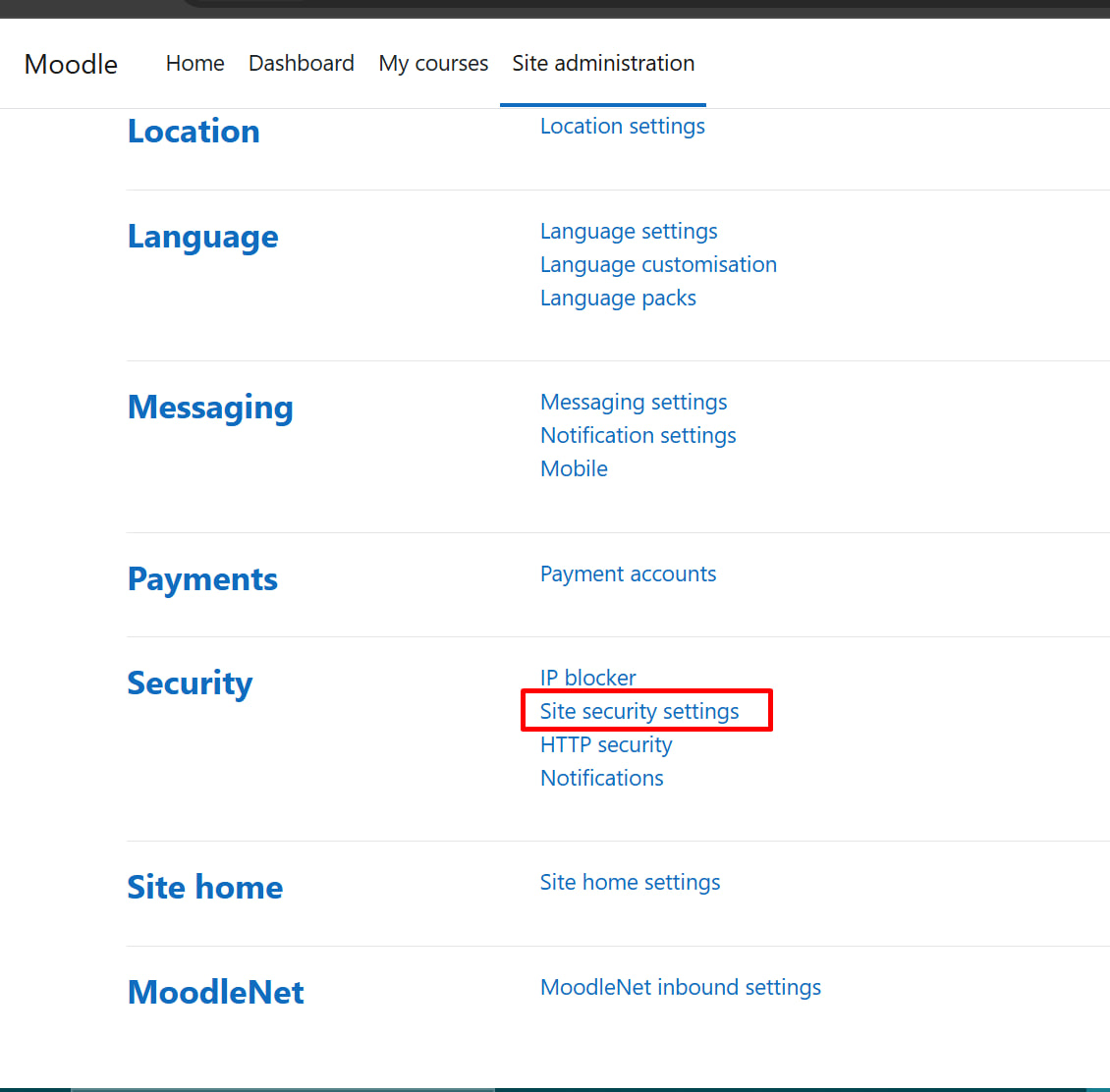 Cara Mengubah Max Upload Size Moodle