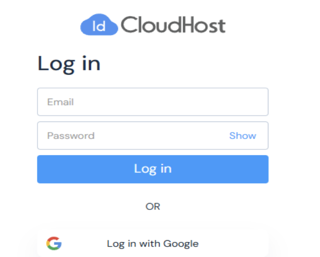 mfa console idcloudhost