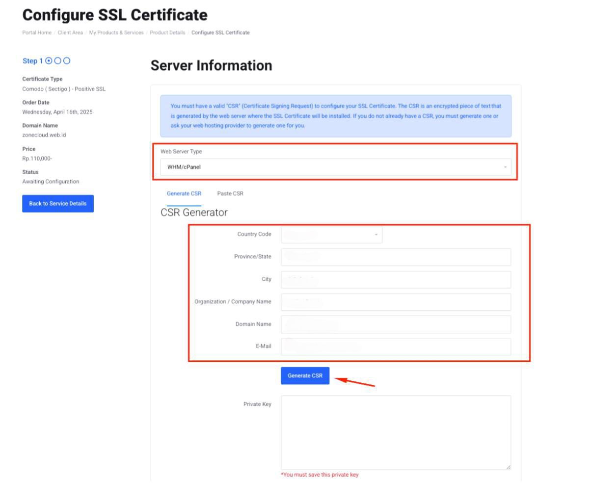 comodo ssl