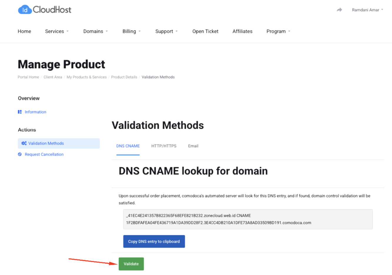 Konfigurasi dan Instalasi SSL Comodo di VPS Stack LEMP IDCloudHost