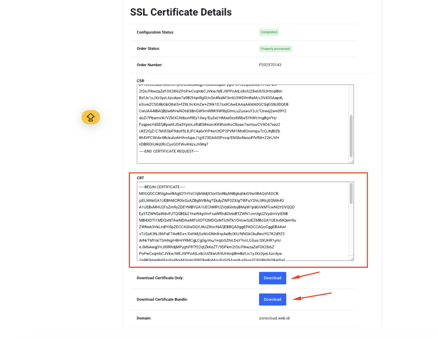 Konfigurasi  SSL Comodo VPS Stack LEMP
