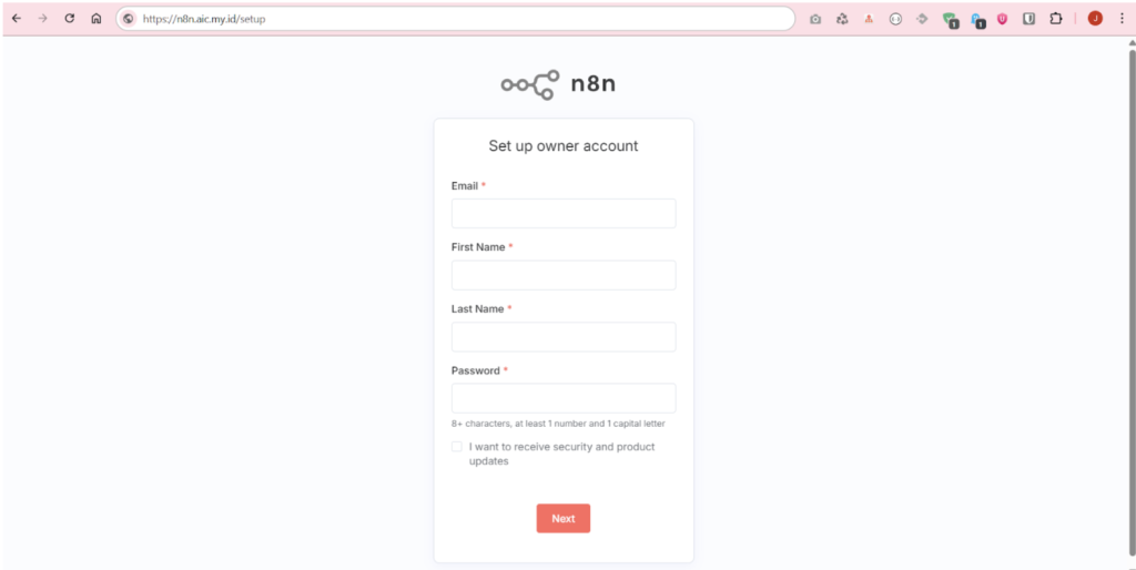 Cara Install n8n (One Click Deploy) di Cloud VPS - IDCloudHost