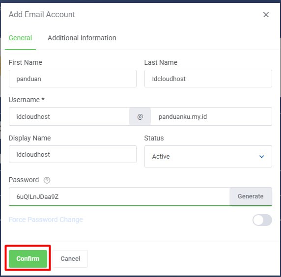 membuat email bisnis idcloudhost