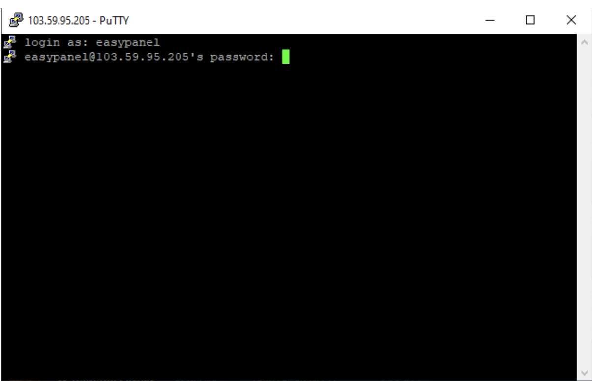 Install easypanel cloud vps
