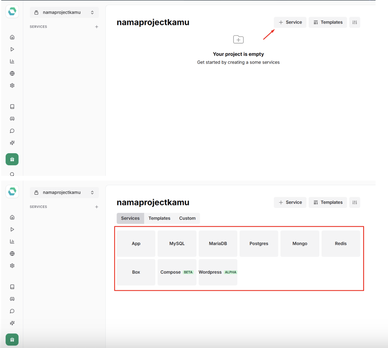 Install easypanel cloud vps