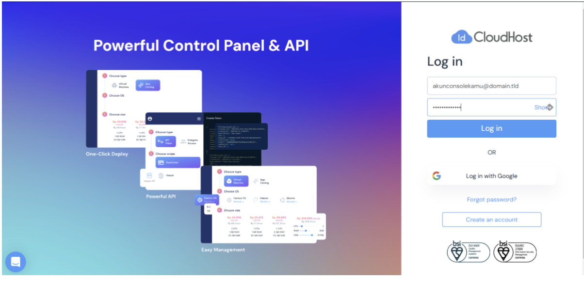 Install Coolify Cloud VPS IDCloudHost