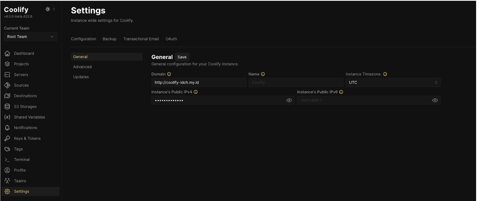 install coolify cloud vps