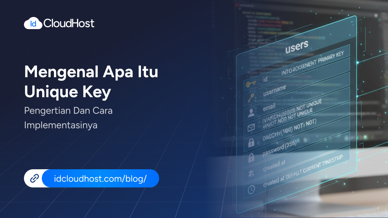 Mengenal Unique Key dalam Database Cara Implementasinya - IDCloudHost