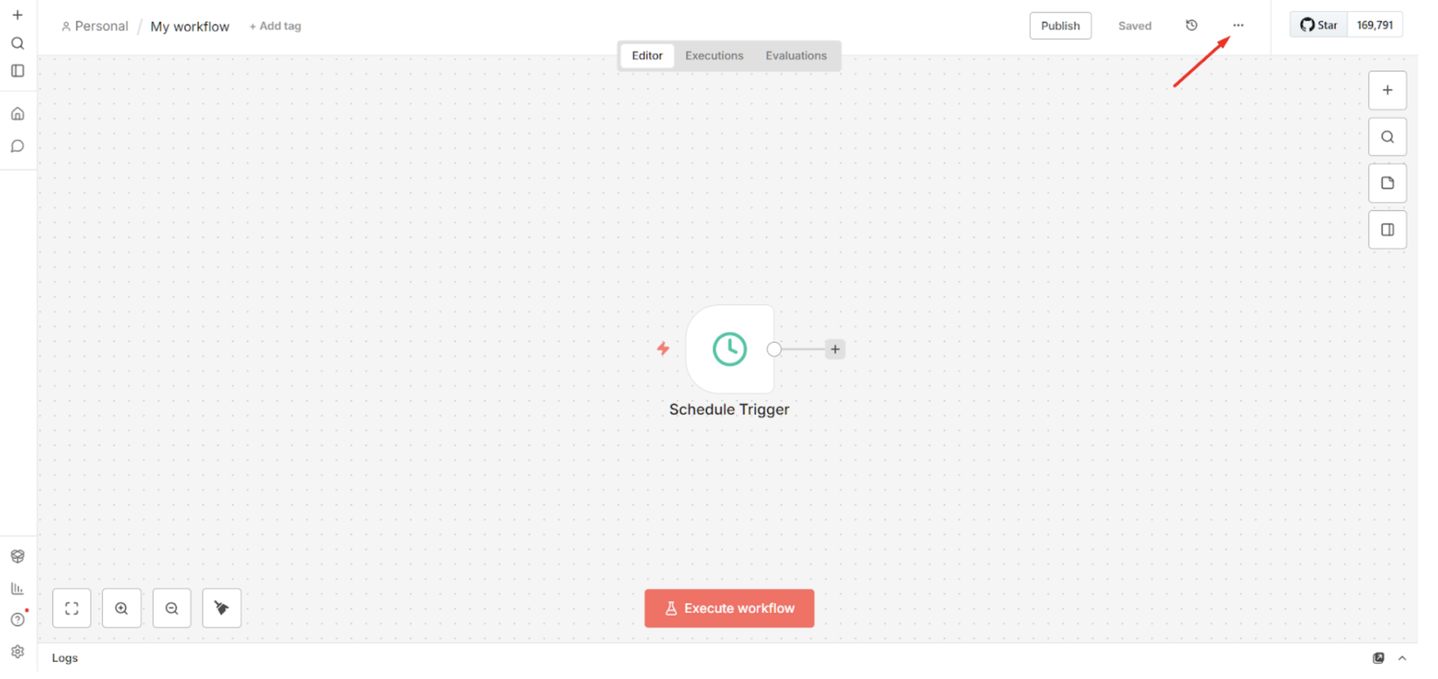 Menjadwalkan Workflow otomatis di n8n