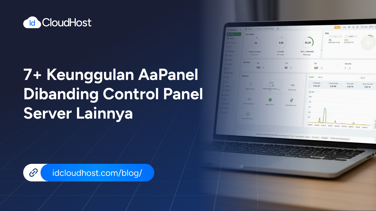 7+ Keunggulan aaPanel Dibanding Control Panel Server Lainnya - IDCloudHost