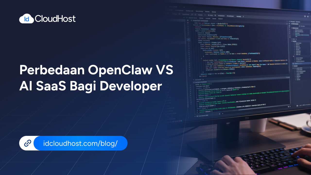 Perbedaan OpenClaw vs AI SaaS bagi Developer - IDCloudHost
