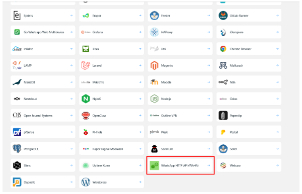 WhatsApp HTTP API (WAHA)