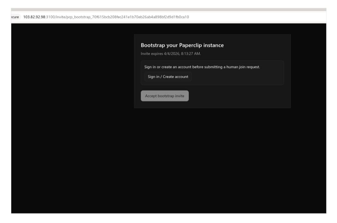 cara install paperclip self hosted cloud vps
