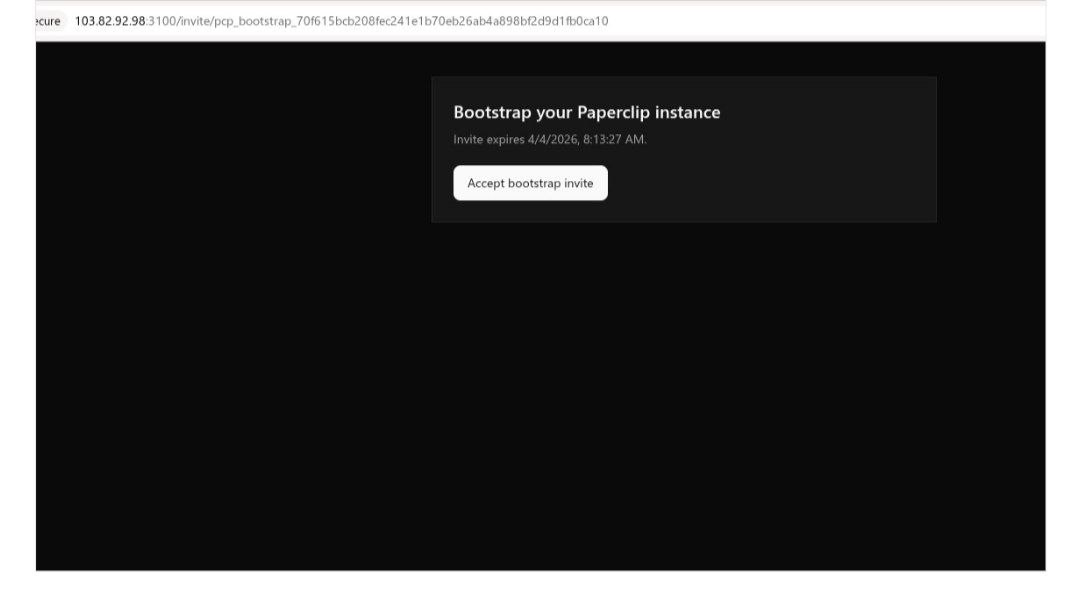 cara install paperclip self hosted cloud vps